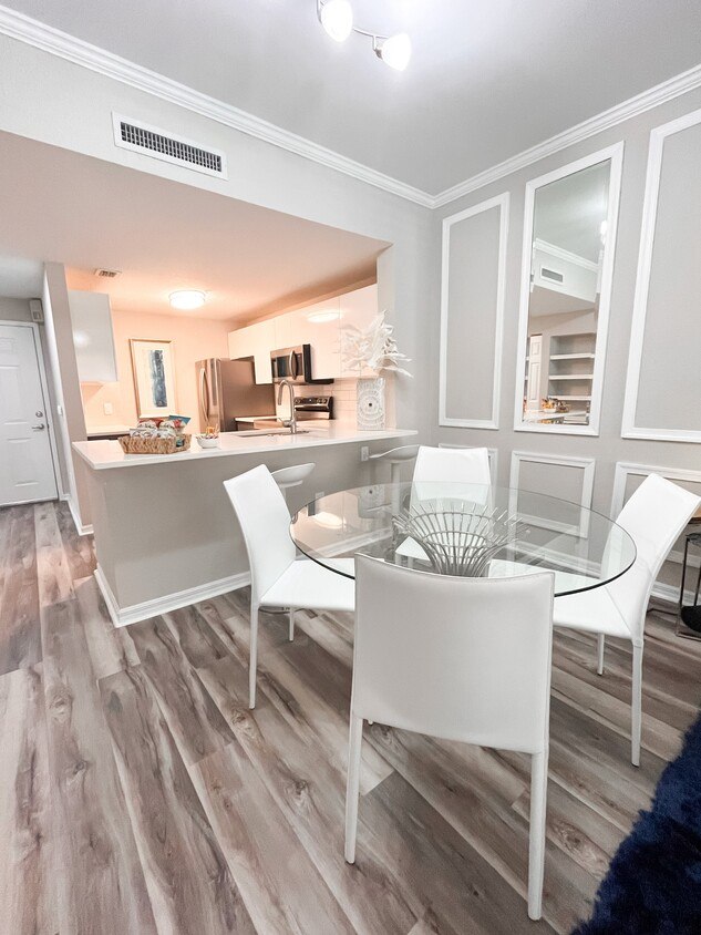 10X Mizner Park renovated dining area and kitchen